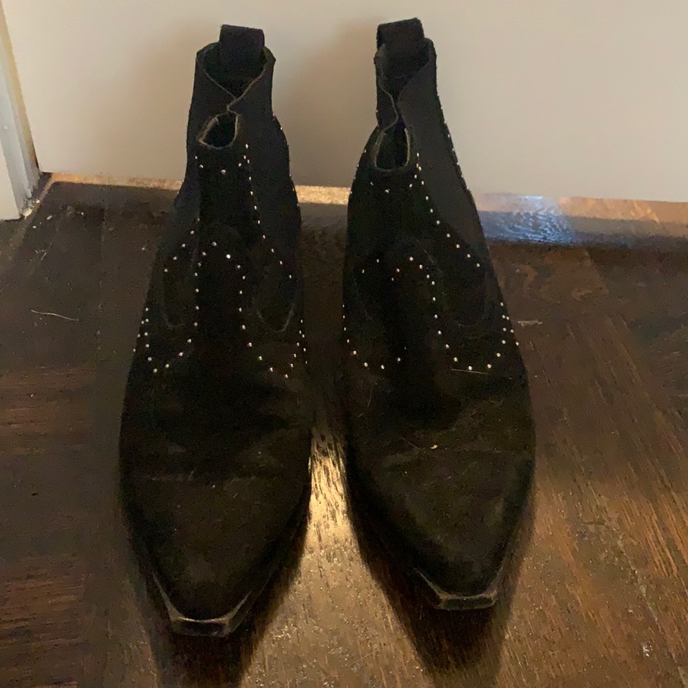 Rag and Bone suede booties